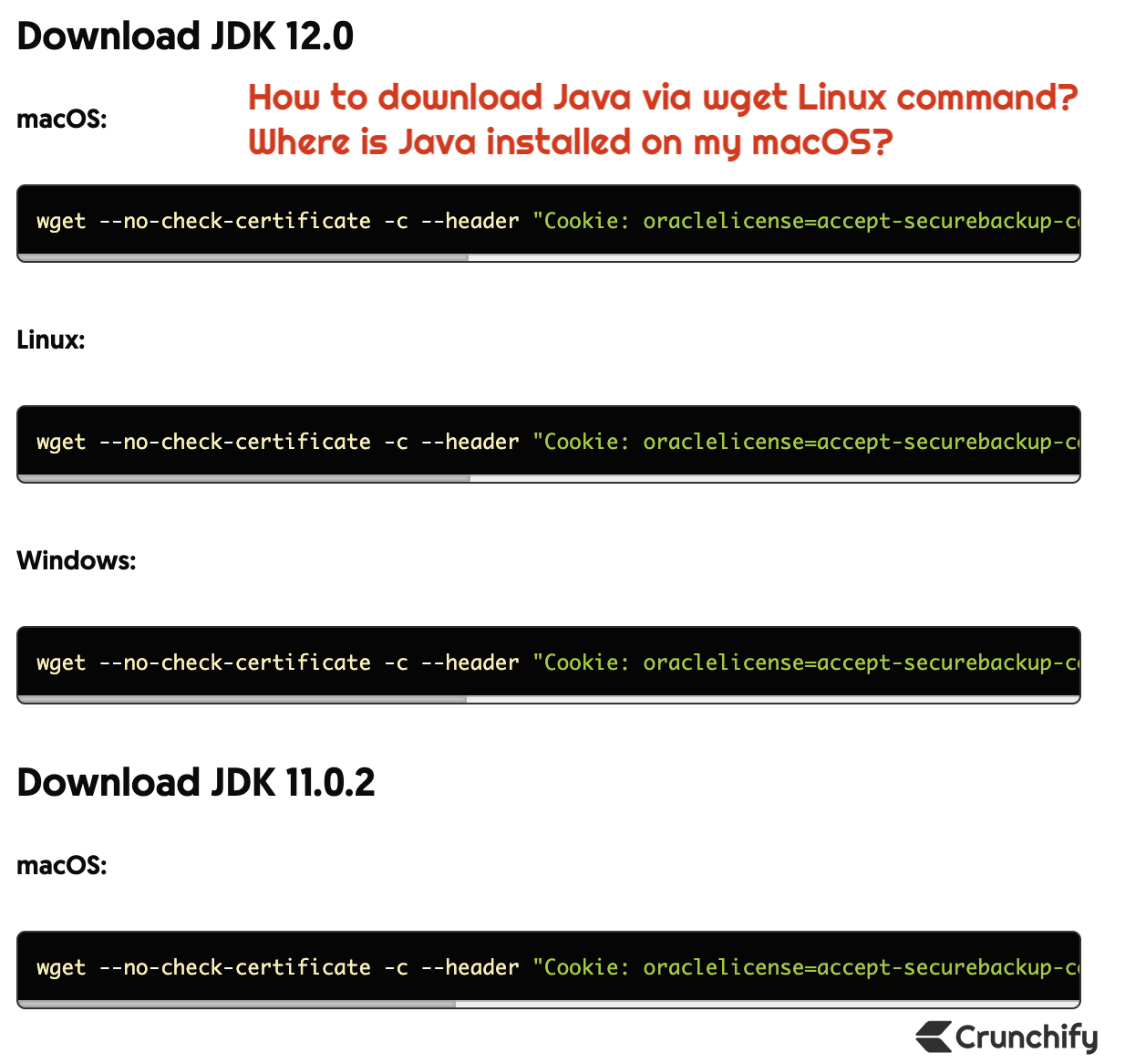 java install for mac os x